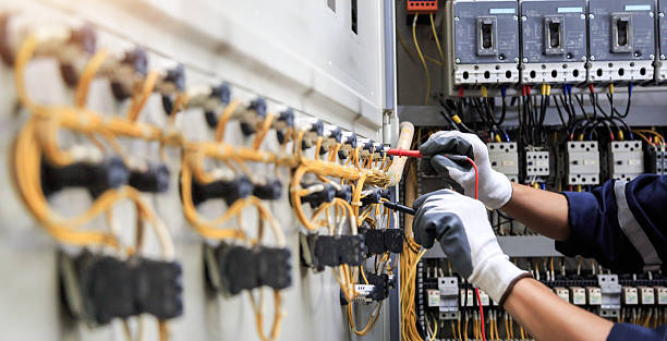 Professional Electrician technician working in Elon, NC